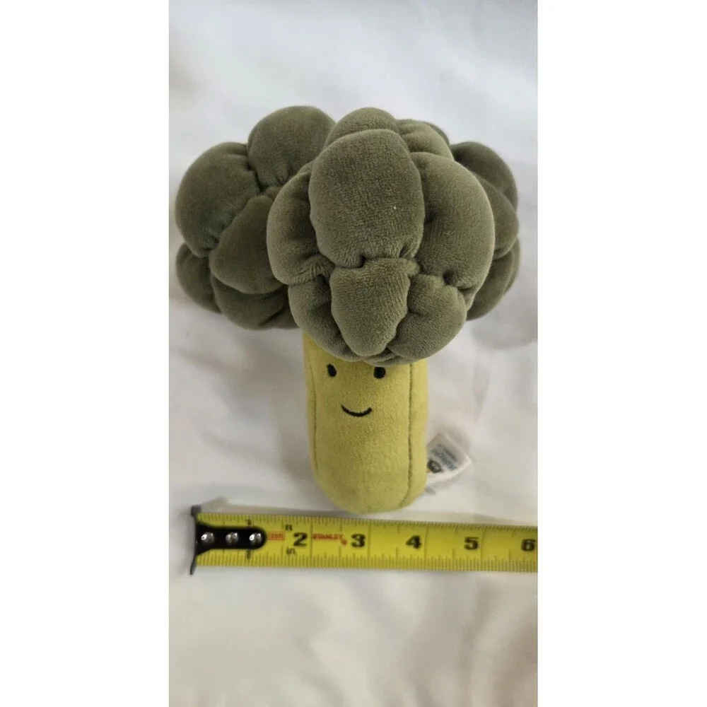 Jellycat Amuseables Vivacious  Vegetable Broccoli Plush  6” Stuffed